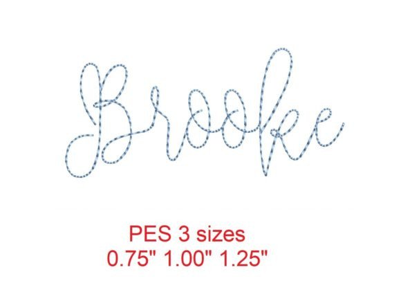 Brooke Bean Stitch Font Review