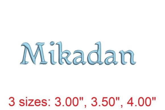 Mikadan Embroidery Design Review
