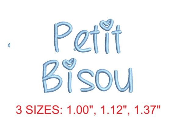 Petit Bisou Medium Embroidery Font Review