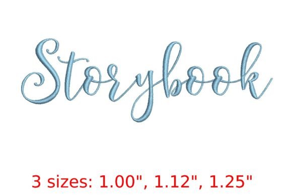 Storybook Embroidery Font Review